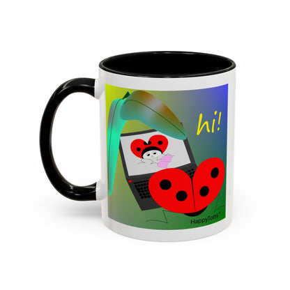 HappyTottii® Hi Computer Coffee Mug