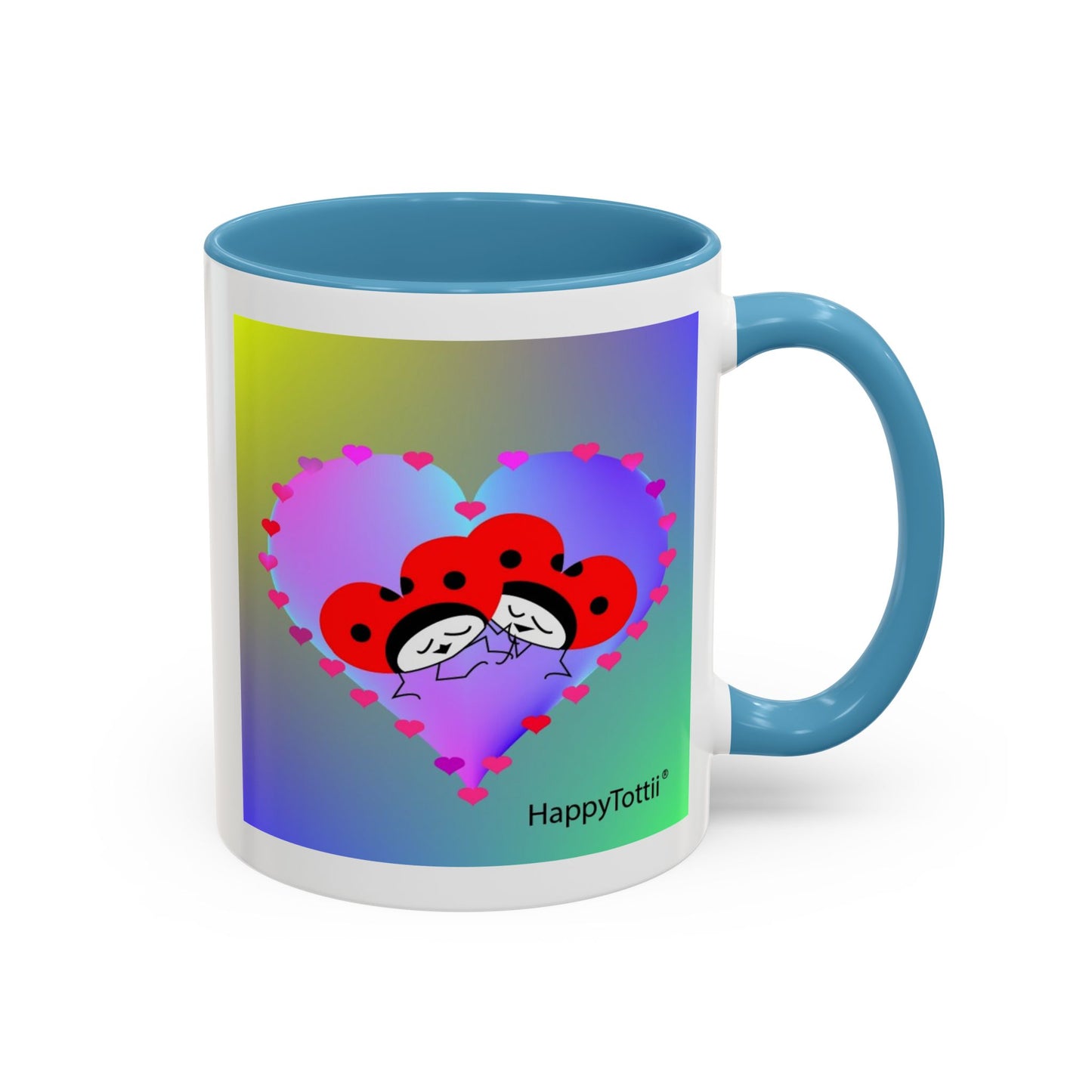 HappyTottii® Love Couple Heart Coffee Mug
