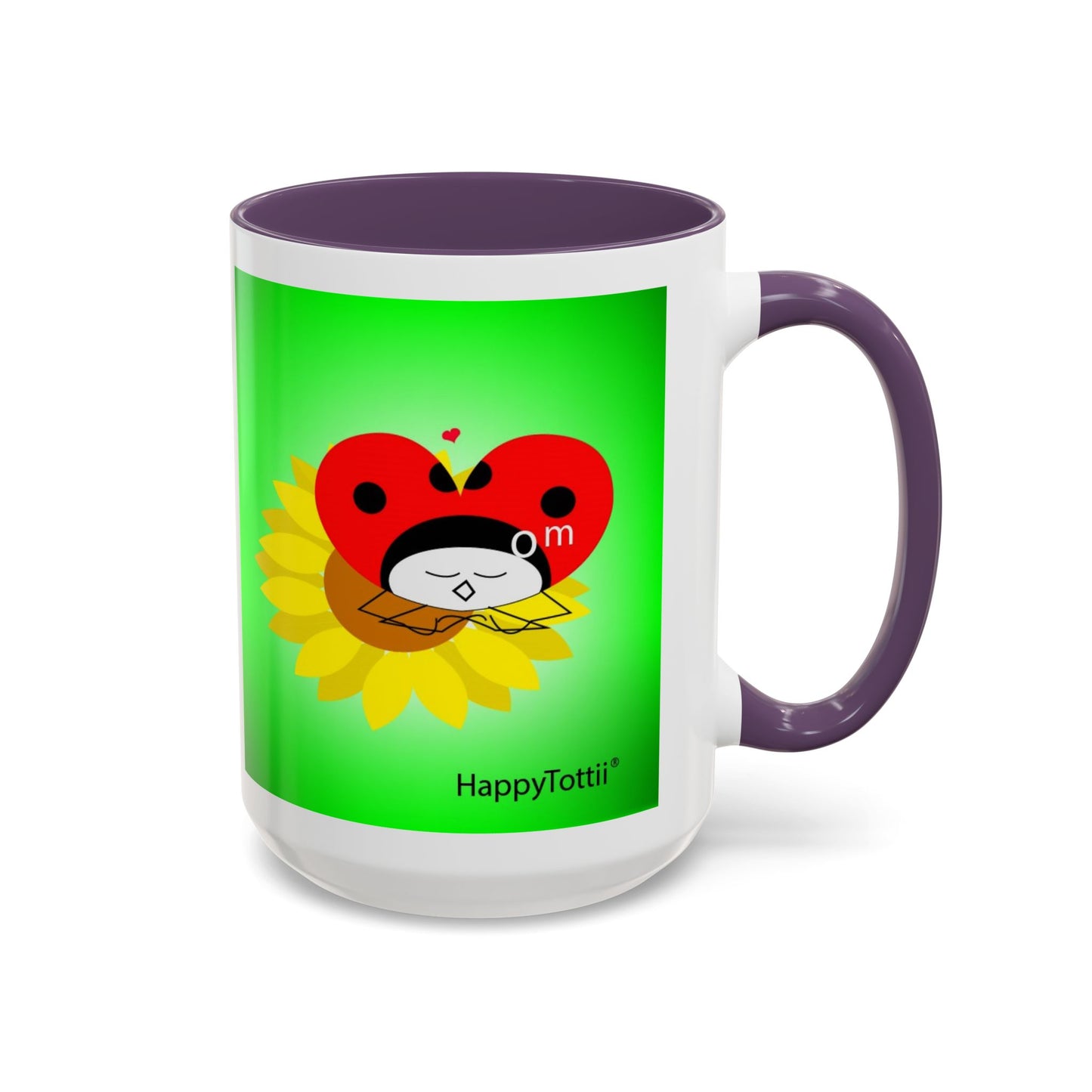 HappyTottii® Sunflower Om Coffee Mug
