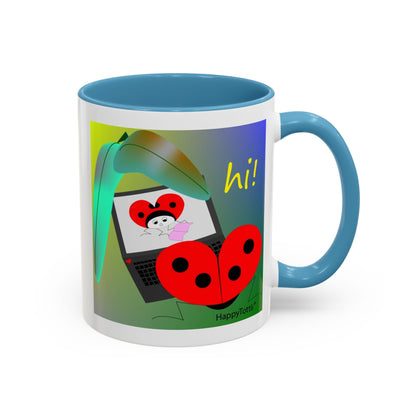 HappyTottii® Hi Computer Coffee Mug